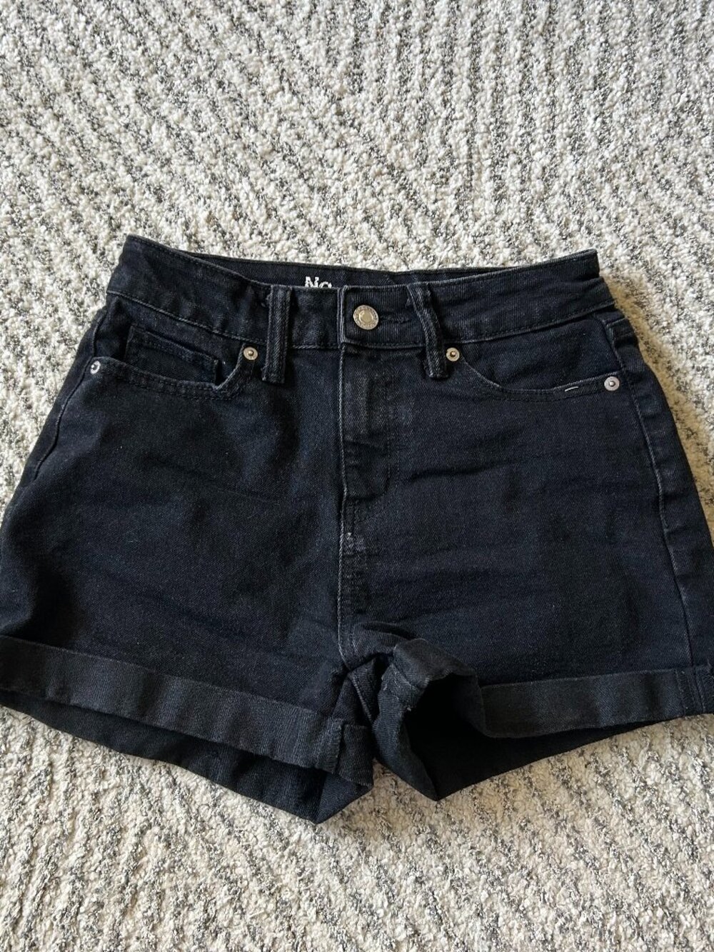 No Boundaries Black Denim Shorts!